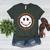 Baseball Vibes Baseball Mom Women's Heather T-Shirt Heather Forest
