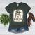 Bleached Messy Bun Game Day Vibes Baseball Mom Game Day Women's Heather T-Shirt Heather Forest Bleached Messy Bun Game Day Vibes Baseball Mom Game Day Women's Heather T-Shirt Heather Forest