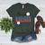 Busy Raising Ballers Retro Groovy Baseball Mom Outfit Women's Heather T-Shirt Heather Forest Busy Raising Ballers Retro Groovy Baseball Mom Outfit Women's Heather T-Shirt Heather Forest