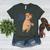 Capybara Calm Your Mitts Baseball Mom Sport Lover Tee Women's Heather T-Shirt Heather Forest