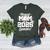 Class Of 2025 Senior Year Baseball Mom Senior 2025 Women's Heather T-Shirt Heather Forest