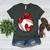 Custom Baseball Mom Number 12 Heart For Mom Mommy Women's Heather T-Shirt Heather Forest Custom Baseball Mom Number 12 Heart For Mom Mommy Women's Heather T-Shirt Heather Forest