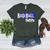 Custom Hustle Tball Tee Ball Womens Baseball Mom Women's Heather T-Shirt Heather Forest Custom Hustle Tball Tee Ball Womens Baseball Mom Women's Heather T-Shirt Heather Forest