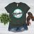 Cute Mama Script Font On Baseball Mom Women's Heather T-Shirt Heather Forest Cute Mama Script Font On Baseball Mom Women's Heather T-Shirt Heather Forest