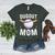 Dugout Mom Baseball Mommy Baseball Mother's Day Women's Heather T-Shirt Heather Forest