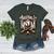 Home Run Baseball Mom Women's Heather T-Shirt Heather Forest