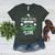 I'm Not Just His Mom I'm His Number 1 Fan Baseball Mommy Women's Heather T-Shirt Heather Forest