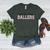 Kinda Busy Raising Ballers Funny Baseball Mom Mother's Day Premium Tri-Blend Women's Heather T-Shirt Heather Forest