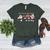 Let's Play Ball Boys Baseball Mom Women's Heather T-Shirt Heather Forest