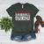 Loud And Proud Baseball Grandma Baseball Mom Heart Women's Heather T-Shirt Heather Forest Loud And Proud Baseball Grandma Baseball Mom Heart Women's Heather T-Shirt Heather Forest