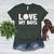 I Love My Boys Baseball Moms Women's Heather T-Shirt Heather Forest