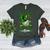 One Lucky Baseball Mom St Patricks Day One Lucky Mom Women Women's Heather T-Shirt Heather Forest