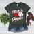 Pitch 'n Giggles Baseball Player Women Baseball Mom Women's Heather T-Shirt Heather Forest Pitch 'n Giggles Baseball Player Women Baseball Mom Women's Heather T-Shirt Heather Forest