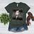 Retro Baseball Mom Mama Baseball Life Mother's Day Baseball Women's Heather T-Shirt Heather Forest