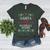 Santa Loves Baseball Moms Ugly Christmas Women's Heather T-Shirt Heather Forest Santa Loves Baseball Moms Ugly Christmas Women's Heather T-Shirt Heather Forest