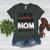 Senior Baseball Mom Class Of 2024 High School College Sports Raglan Baseball Tee Women's Heather T-Shirt Heather Forest
