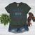Spring 2025 Swing Batter Baseball Mom Sideline Social Club Women's Heather T-Shirt Heather Forest