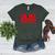 AS Tees Baseball Mom Era Mommy Mama Women's Heather T-Shirt Heather Forest AS Tees Baseball Mom Era Mommy Mama Women's Heather T-Shirt Heather Forest