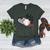 That's My Boy Leopard Heart Baseball Mom Women's Heather T-Shirt Heather Forest That's My Boy Leopard Heart Baseball Mom Women's Heather T-Shirt Heather Forest