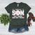 Thats My Son Out There And Not Yours Baseball Mom Women's Heather T-Shirt Heather Forest Thats My Son Out There And Not Yours Baseball Mom Women's Heather T-Shirt Heather Forest