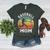 Vintage Baseball Mom Baseball Lover Women's Heather T-Shirt Heather Forest Vintage Baseball Mom Baseball Lover Women's Heather T-Shirt Heather Forest