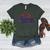 Vintage Baseball Mom Of The Rookies Women's Heather T-Shirt Heather Forest