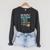 10th Perfect Birthday Reading 10 Years Old Book Lover Raglan Sleeve Sweatshirt Dark Grey Heather