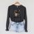 13th Birthday Chapter 13 Bookish Girls Who Love Read Books Raglan Sleeve Sweatshirt Dark Grey Heather