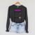 18th Birthday Guest Book 18 Years Girl Woman Raglan Sleeve Sweatshirt Dark Grey Heather