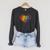 3D Bookshelf Raglan Sleeve Sweatshirt Dark Grey Heather 3D Bookshelf Raglan Sleeve Sweatshirt Dark Grey Heather