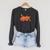 AAARGH Bubble From Comic Book Or Cartoon Raglan Sleeve Sweatshirt Dark Grey Heather