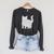 Adult Coloring Book CAT Mandala Flowers T-Shirt Raglan Sleeve Sweatshirt Dark Grey Heather Adult Coloring Book CAT Mandala Flowers T-Shirt Raglan Sleeve Sweatshirt Dark Grey Heather