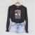 Anti-Social Book Club Reader Books & Coffee Dark Academia Premium Tri-Blend Raglan Sleeve Sweatshirt Dark Grey Heather