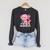Axolotl Reading Book Readsalotl Kawaii Axolotl Book Bookworm Raglan Sleeve Sweatshirt Dark Grey Heather