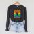 Balance Book Holder Saying Ein Bilanzbuchha Raglan Sleeve Sweatshirt Dark Grey Heather