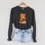 Bear Reading Book Graphic Bear With Book Floral Raglan Sleeve Sweatshirt Dark Grey Heather Bear Reading Book Graphic Bear With Book Floral Raglan Sleeve Sweatshirt Dark Grey Heather