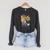 The Berenstain Bears Book Club Reading Together Vintage Raglan Sleeve Sweatshirt Dark Grey Heather