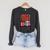 Best Teacher Ever Cute Apple Books School Classroom Vibes Raglan Sleeve Sweatshirt Dark Grey Heather
