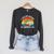 I Like Big Books & Cannot Lie Reading Bookworm Reader Raglan Sleeve Sweatshirt Dark Grey Heather