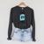 Big Books Raglan Sleeve Sweatshirt Dark Grey Heather
