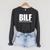 BILF Books I'd Like To Finish Humorous Book Lover Pun Raglan Sleeve Sweatshirt Dark Grey Heather BILF Books I'd Like To Finish Humorous Book Lover Pun Raglan Sleeve Sweatshirt Dark Grey Heather