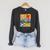 Birthday Boys Shirt Age 5 Superhero Comic Book Theme Party Raglan Sleeve Sweatshirt Dark Grey Heather