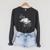 The Book Was Better Raglan Sleeve Sweatshirt Dark Grey Heather