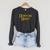 Book Don't Be Hasty Raglan Sleeve Sweatshirt Dark Grey Heather Book Don't Be Hasty Raglan Sleeve Sweatshirt Dark Grey Heather