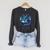 Book Dragon Reading Lover Raglan Sleeve Sweatshirt Dark Grey Heather
