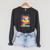 Book Flower Radicalized By Basic Decency Feminist LGBT 2026 Raglan Sleeve Sweatshirt Dark Grey Heather