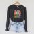 Book Flower Radicalized By Basic Decency Feminist LGBT Pride Raglan Sleeve Sweatshirt Dark Grey Heather