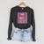 Book Girl Summer Beach Club Summer Reading Raglan Sleeve Sweatshirt Dark Grey Heather