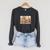 Book Lover Reading Brushstroke Books Are My Love Language Raglan Sleeve Sweatshirt Dark Grey Heather