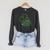 Book Lover St Patrick Day Librarian Teacher St Paddys Raglan Sleeve Sweatshirt Dark Grey Heather